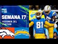Denver Broncos vs Los Angeles Chargers | Semana 17 NFL Game Highlights