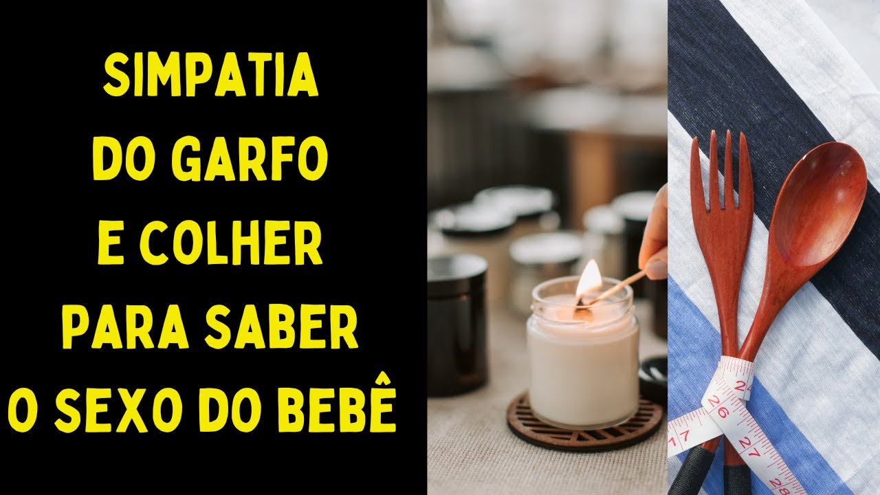 Simpatia do garfo e colher para saber o sexo do bebê - YouTube