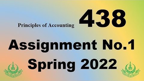 AIOU Code 438 Solved Assignment No.1 Spring 2022