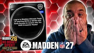 LOGIN TODAY For 40 FREE Madden 27 Packs! No Money Spent Episode #74