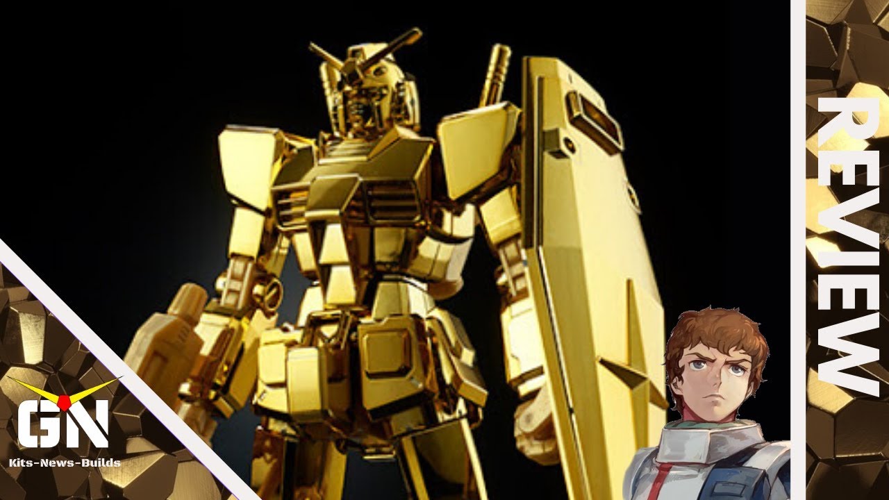 Hg 1 144 Rx 78 2 Gold Coating Gundam Base Limited Prize Review Youtube