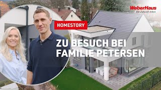Ex-Fußballprofi Nils Petersen erschafft sich mit seiner Frau einen Wohlfühlort! WeberHaus Homestory