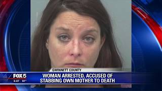 Woman accused of stabbing mother to death
