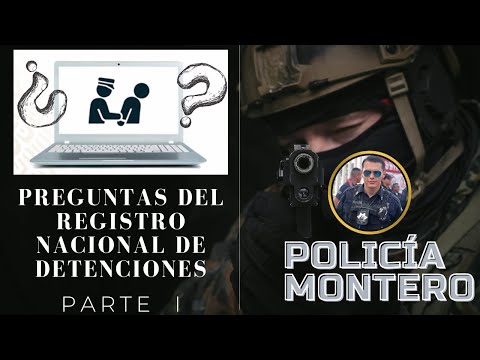 Preguntas del Registro Nacional de Detenciones | Faltas Administrativas - Delitos | Parte I