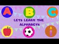 Learning alphabets for kids  aazz  preschool learning