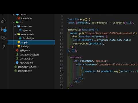 Menghubungkan Laravel 11 (Backend) & React (Frontend) Menggunakan Restful API