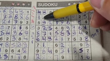 (#5127) Monday. Four Stars Sudoku puzzle. Bonus Extra edition. 09-05-2022 Extra part 2 of 4