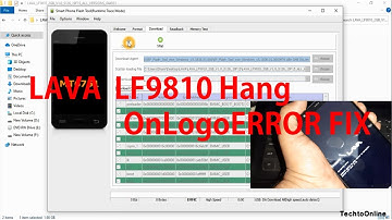 LAVA  LF9810 Hang OnLogo Error / Fix FRP & All Error Fix Done.