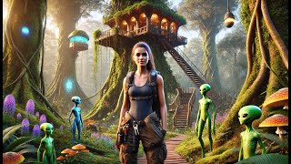 Alien Students Panic in Forest Survival Test — Human Builds a Treehouse in 2 Hours | HFY Story