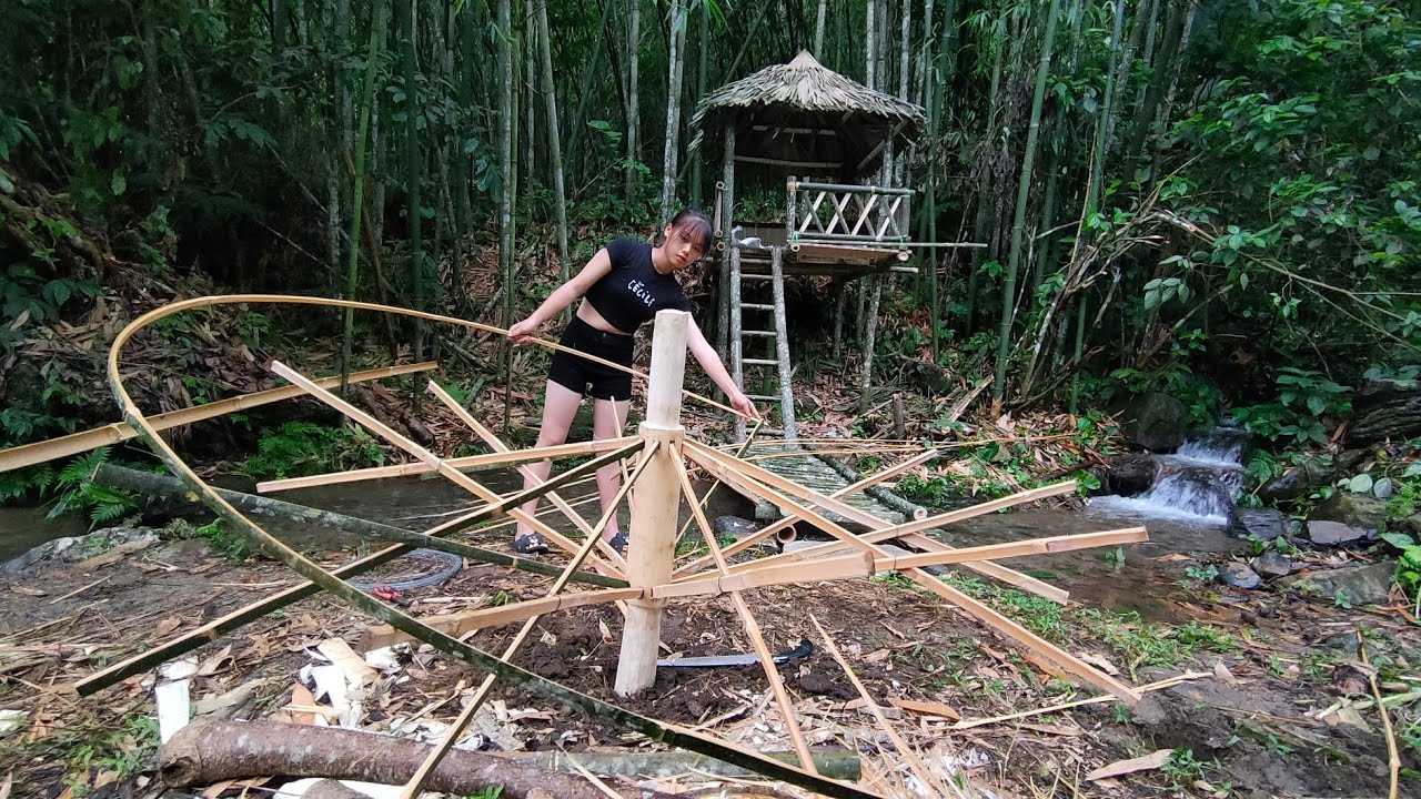 Camping alone for 200 days Bushcraft in the rainforest, Survival ...