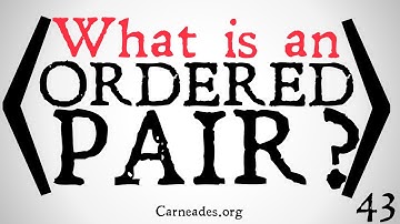What is an Ordered Pair? ⟨a,b⟩ (Set Theory)
