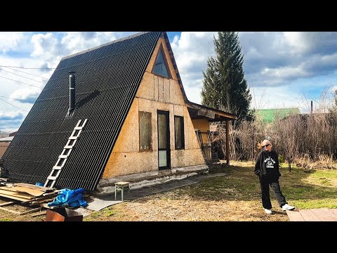 Переехали из квартиры в свой дом | Чистим участок первый раз за 3 года