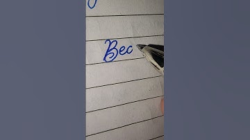 English cursive writing #shortvideo  #asmr #satisfying