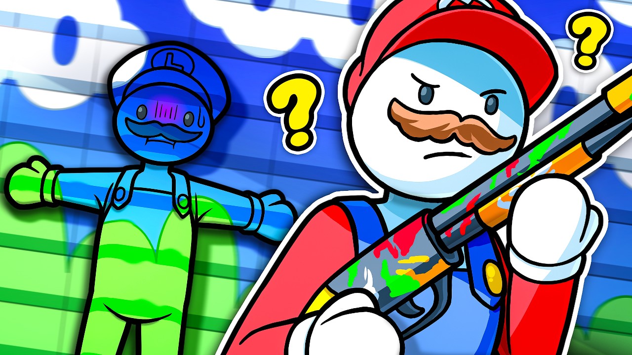 I Challenged Artists To Mario Paint & Seek