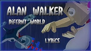 Alan Walker -  Different World (Lyrics)