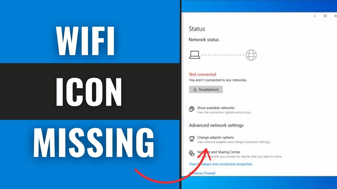 How to Fix WiFi not Showing up on Windows 10 - YouTube