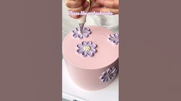 Cake decoration for beginners at home#cake#shortsfeed#shorts #youtubeshorts#cakedecorating #ytshorts