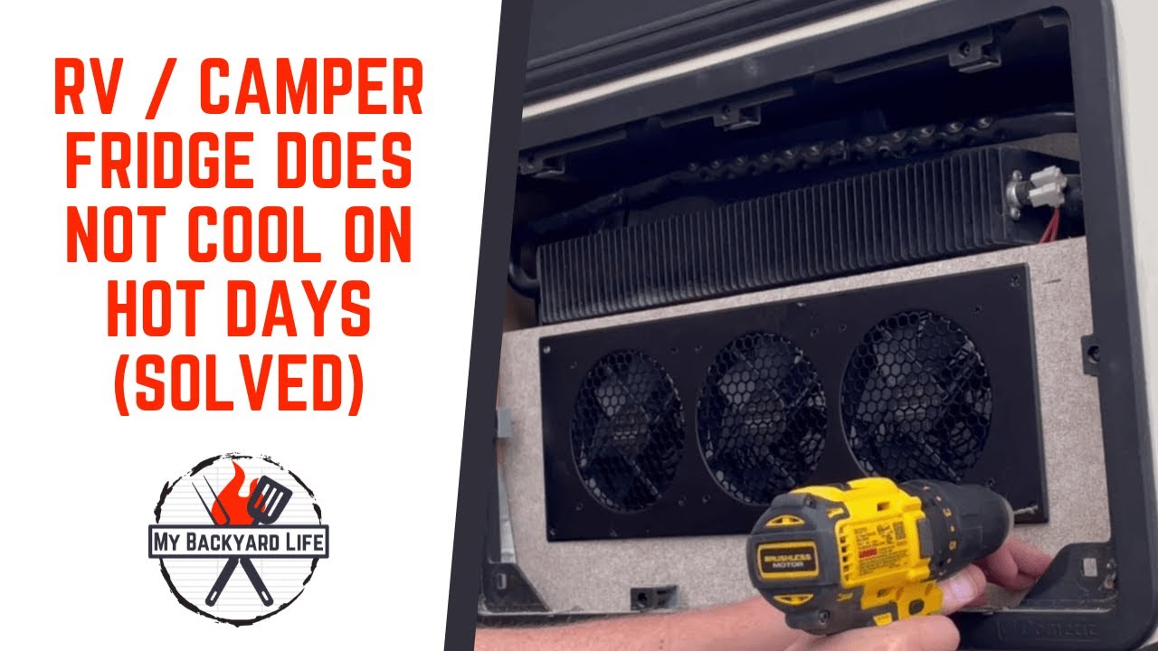 How To Fix A Travel Trailer / RV / Camper Fridge That Does Not Cool on