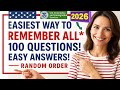 Pass the 100 Official Civics Questions for US Citizenship Interview 2025 (Random Order)