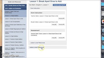 HMH GO Math Assigning work