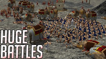 0 A.D. HUGE Battles & 0 Resource STRUGGLE | Expert 1v1
