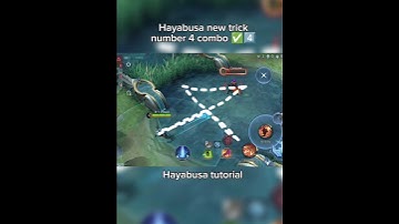 Hayabusa number 4 combo tutorial #mobilelegends #mlbb #hayabusa #tutorial #gamingcommunity #fyp