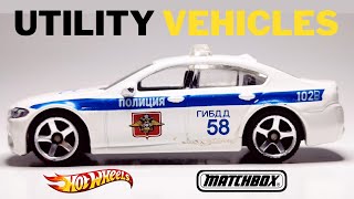 Real Cars Diecast - Police Cars, Firetrucks, Taxi & Utility Vehicles