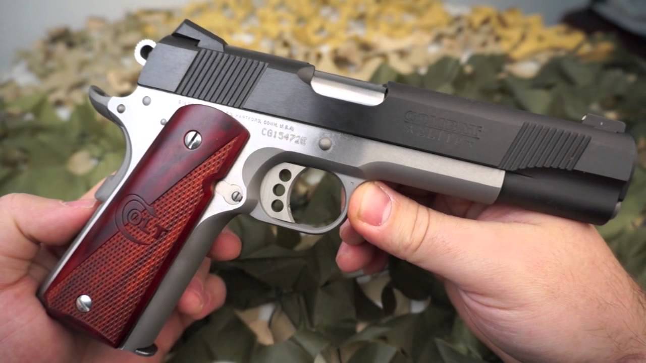 Colt 1911 Goverment Model Combat Elite 45ACP Pistol Review - Texas Gun Blog...