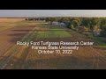 K-State Turfgrass Research, Oct 10 2022