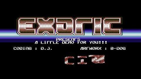 C64 Intro: 1991 Exotic