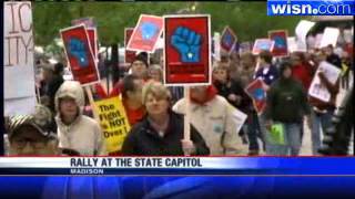 'Fight Not Over' Rally Draws Thousands In Madison