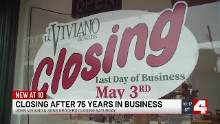 John Viviano & Sons to close on Saturday