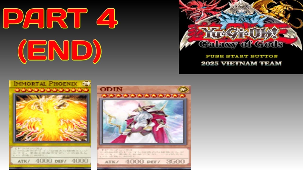 Yu-Gi-Oh Forbidden Memories Mod Galaxy Of Gods (GOG) 2025_Part 4 (END)