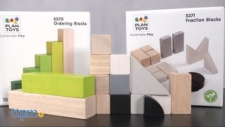 Essential Series Cubes, Fraction Blocks &  Ordering Blocks from Plan Toys