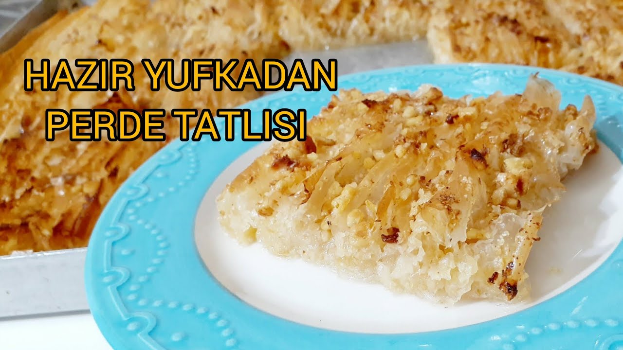 Yapması Çok Kolay Enfes Bir Tatlı #perdetatlısı #tatlıtarifleri #şerbetlitatlıtarifleri #reçine #eat