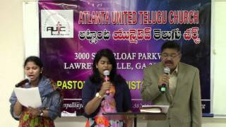AUTC Sunday Service 07122015 Anni NamumlaKanna piynamamu