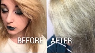 Shimmer Lights Shampoo - Before and After