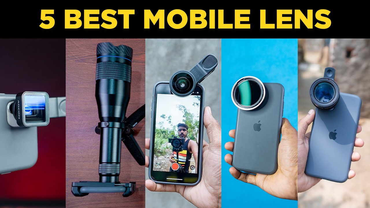 I Tested 5 Best Lens for Smartphone - Balaram Photography - YouTube