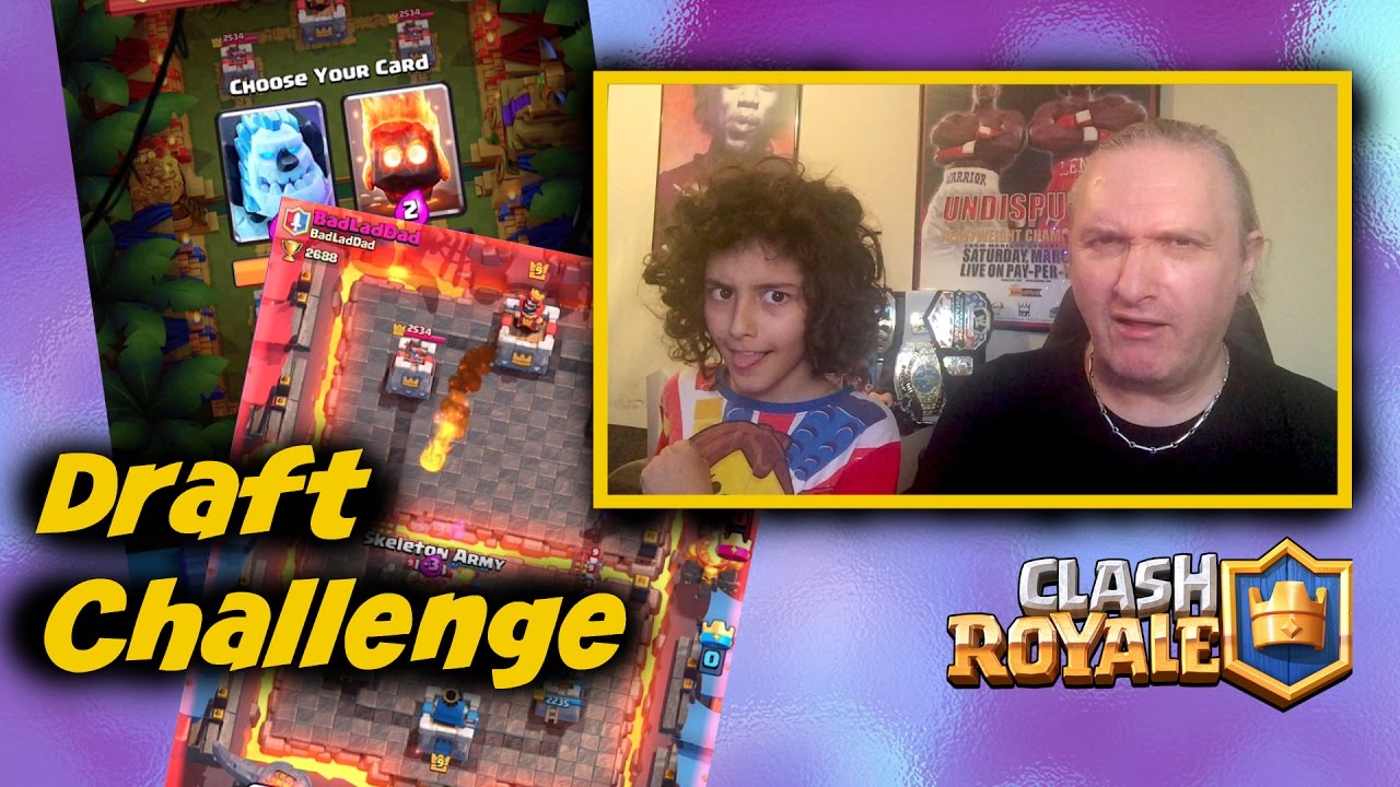 Clash Royale #11 : Draft Challenge With Ninja Boy