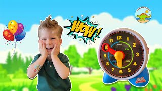 Florida Kids Playtime I BEST LEARNING CLOCK Toy for Toddlers| Educational & Fun | Teach Telling Time