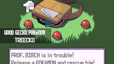 Pokemon Emerald Walkthrough Part 1 - Intro .