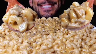 ASMR MACARONI MUSHROOM SAUCE PASTA (EATING SOUNDS) NO TALKING MUKBANG