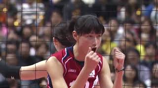 2011 FIVB World Cup - South Korea vs Japan (Kim Yeonkoung Highlight)