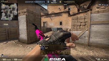 CS:GO - How is he onsite? IDK how he got there? We check everything! 1v3 ninja defuse...