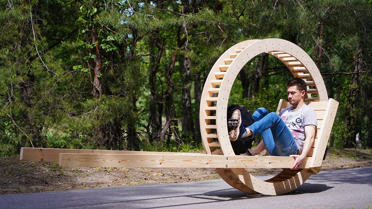 Making a Monowheel out of Wood