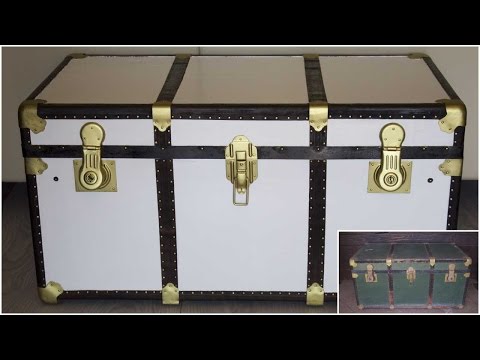 RINOVO VECCHIO BAULE / TRUNK MAKEOVER diy