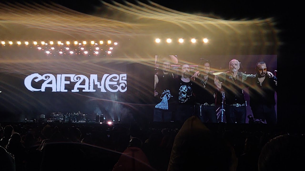 Caifanes en vivo, Foro sol 31/08/2024.