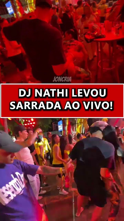 A DJ NATHI LEVOU SARRADA AO VIVO! #jonvlogs #bdj #farofadagkay #festa