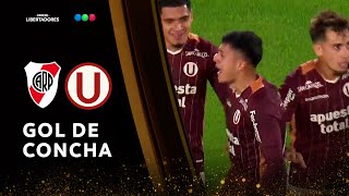 Thumbnail for Gol de Concha para el empate de Universitario ante River en el Monumental - Libertadores 2025