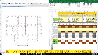 Tính toán + Triển khai chi tiết dầm từ Etabs (OPTION ĂN LIỀN) | DBim